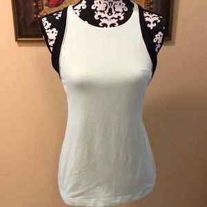 Lululemon mint green soft jersey cross stretch straps back athletic top